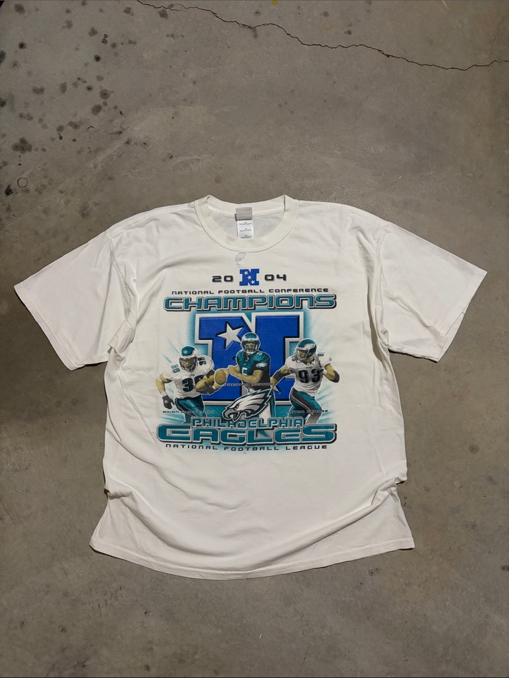 Vintage Philadelphia Eagles NFL Football Short Sleeve Shirt